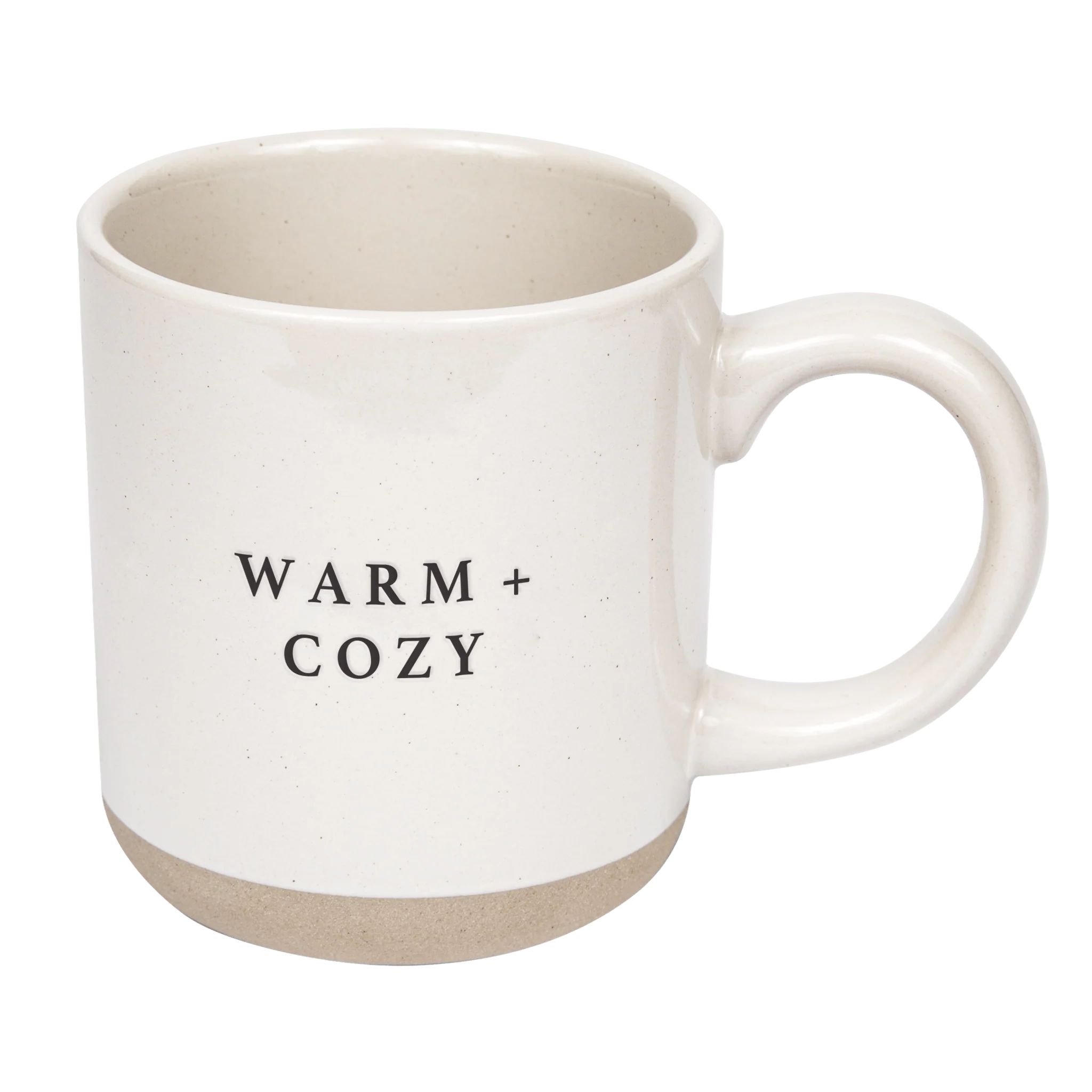 Warm and Cozy 14oz. Stoneware Coffee Mug | Sweet Water Decor, LLC