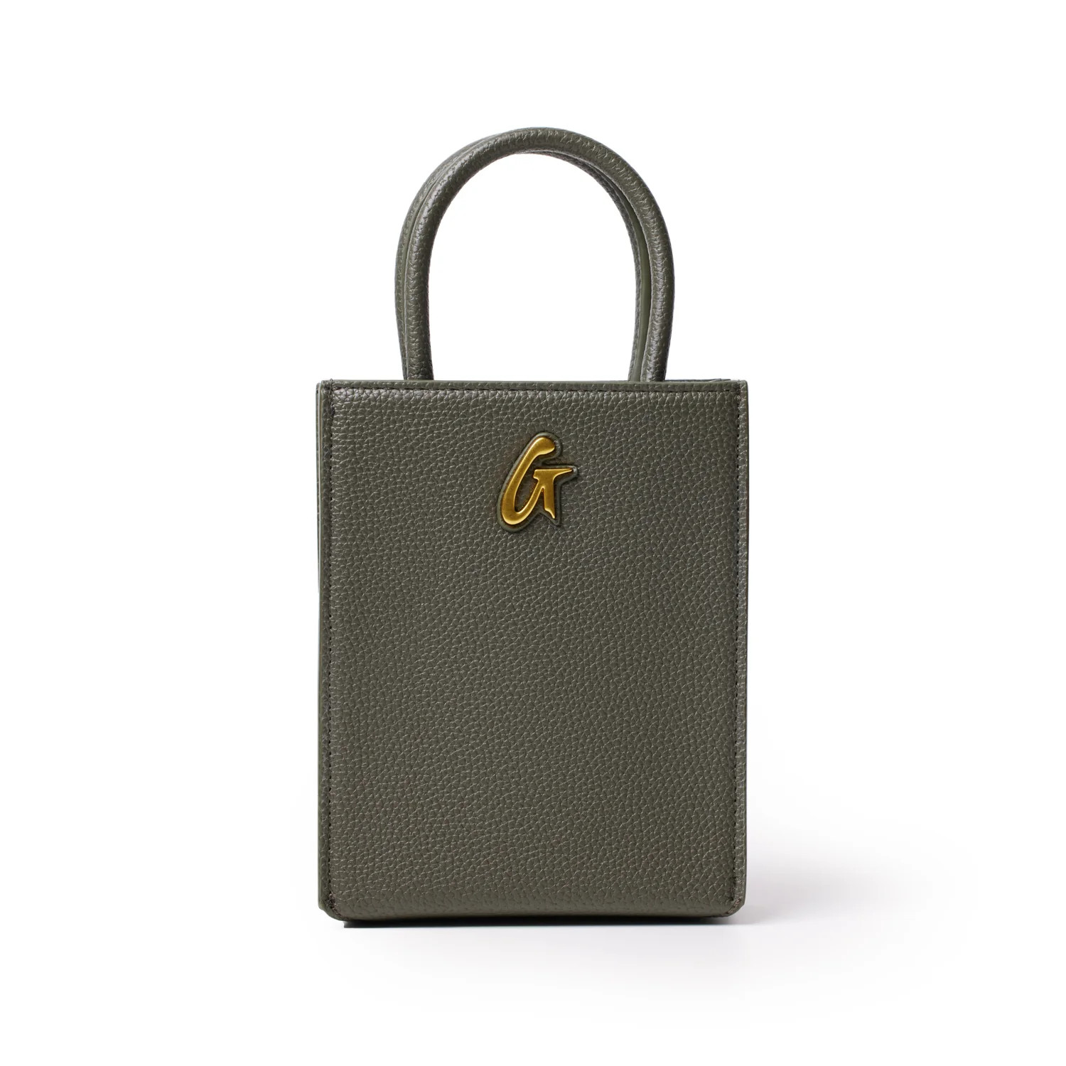 PEBBLE MINI TOTE OLIVE GREEN | Glam-Aholic Lifestyle