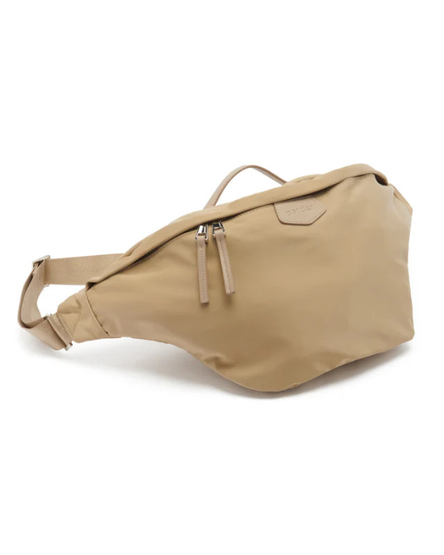portier | On-The-Go Nylon Pouch - Taupe | Portier