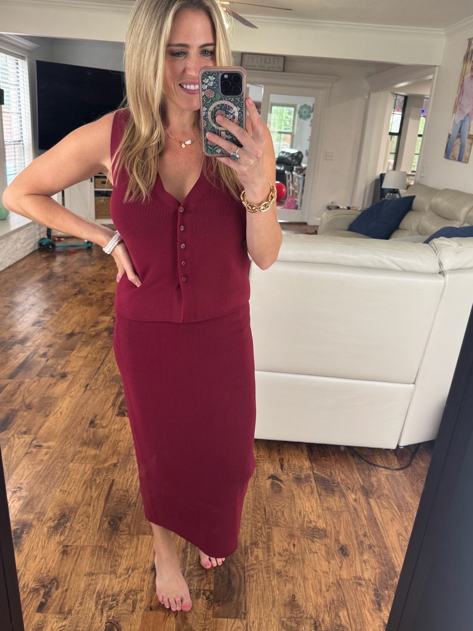 I am obsessed with this matching set from Mango and the color is perfect! 


#LTKootd #LTKSeasonal #LTKHoliday