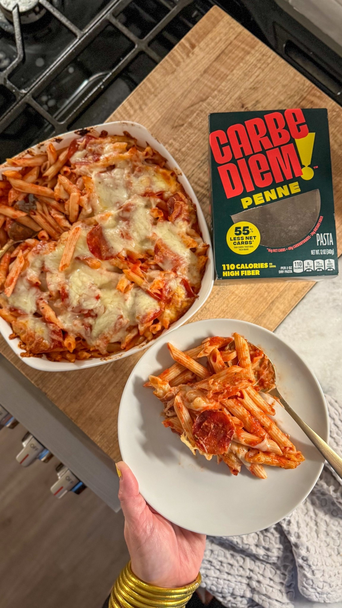 Pizza Pasta Bake with Carbe Diem! Penne… easy recipe that’s perfect for prepping ahead of time! 

#LTKFamily #LTKFindsUnder50 #LTKHome
