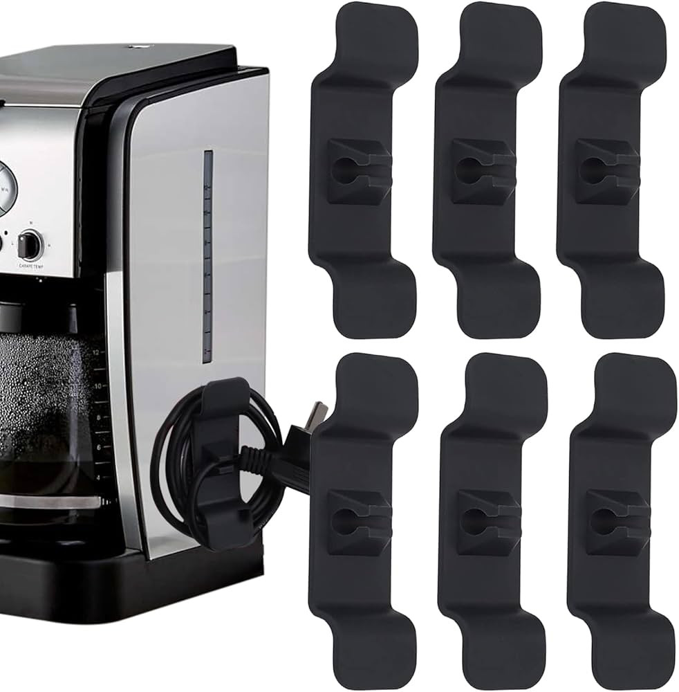 YYSKY 6Pcs Cord Organizer for Appliances,Wire Organizer,Cord Holder,Tidy Wrap Cord Wrapper for Ap... | Amazon (US)