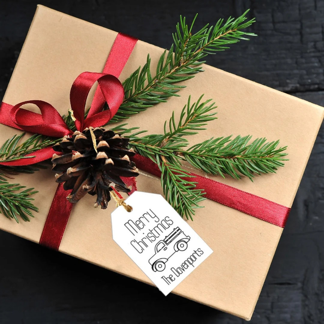 Set of 20 Handmade Christmas Gift Tags FREE SHIPPING | Etsy (US)