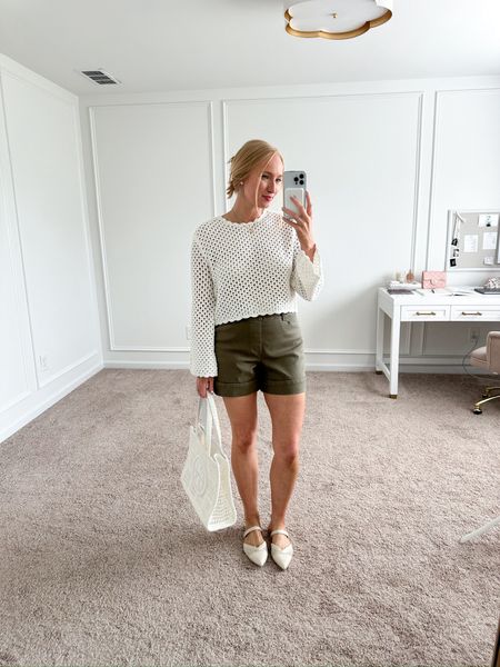 Cute casual daytime summer outfit idea! Wearing size small in the top and shorts! Summer outfits // daytime outfits // vacation outfits // Nordstrom tops // summer tops // summer shorts // Spanx shorts // Nordstrom finds // Nordstrom fashion 

#LTKTravel #LTKStyleTip #LTKSeasonal