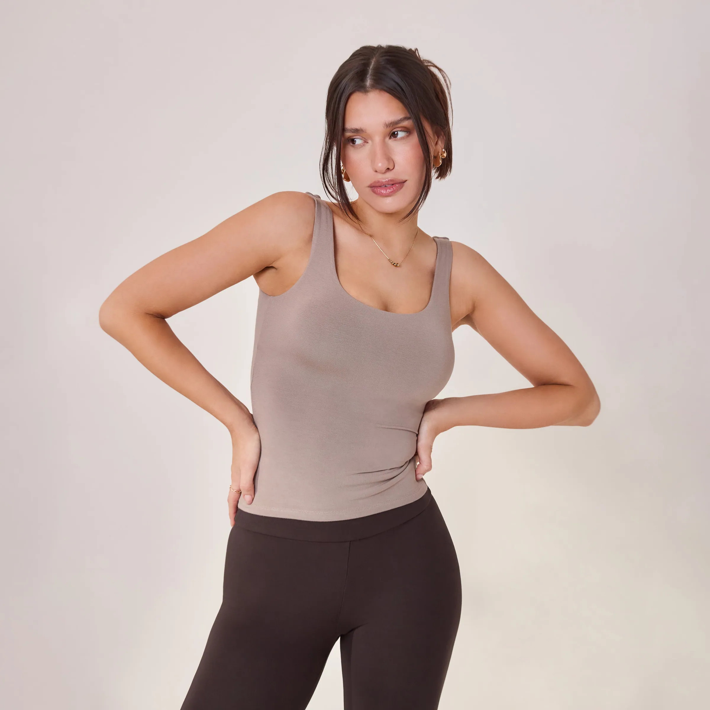 Lightweight Everyday Tank Top | Stone | LOVALL