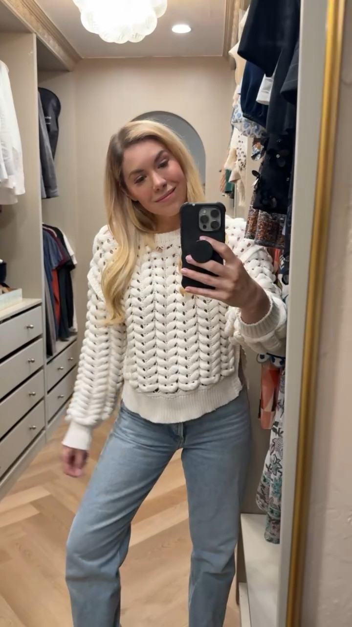 Cutest Target find!
Spring sweater
Sweater 
Jeans 
Agolde 

#LTKdayinmylife #LTKSeasonal