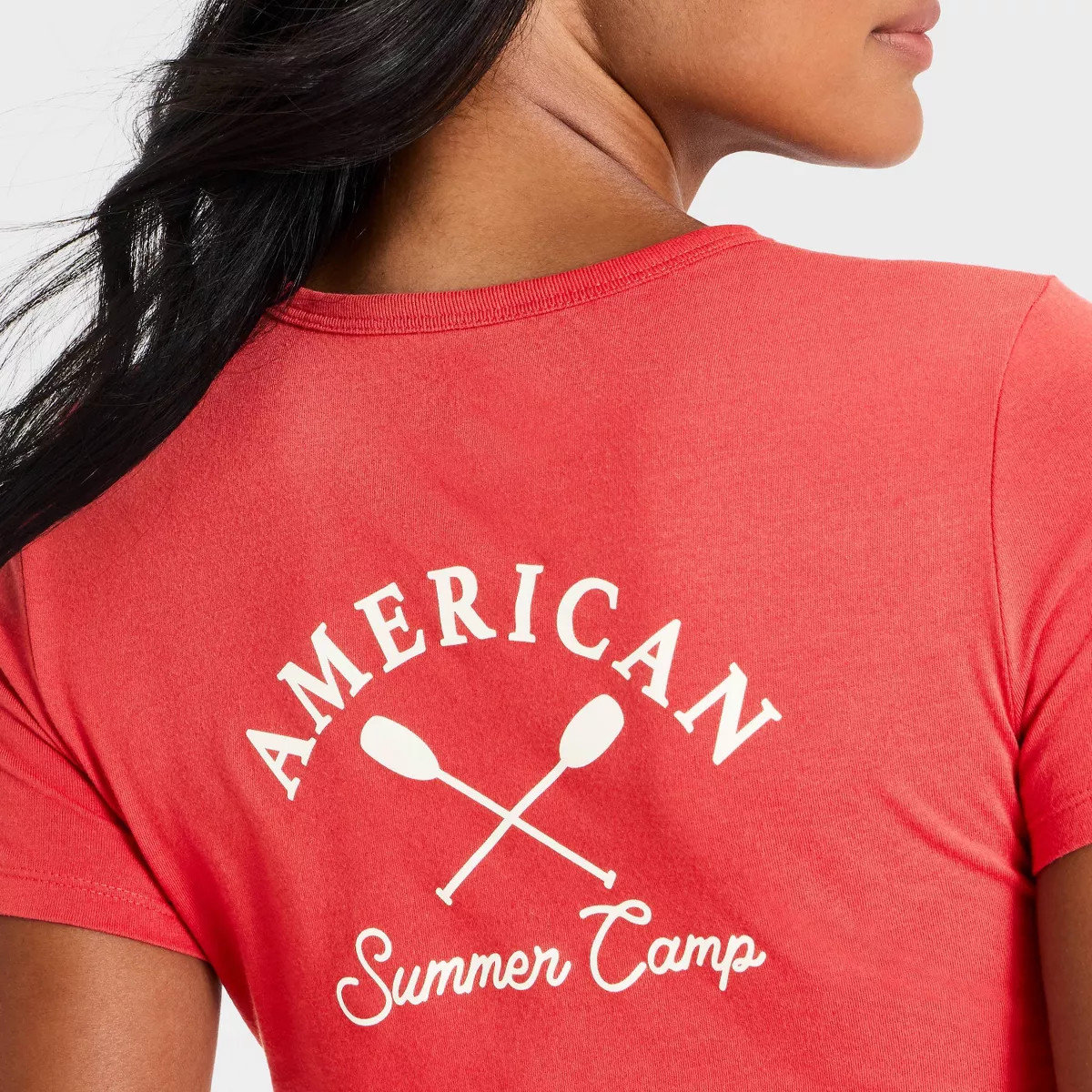 Women's Short Sleeve Graphic T-Shirt - Universal Thread\u2122 Red S | Target