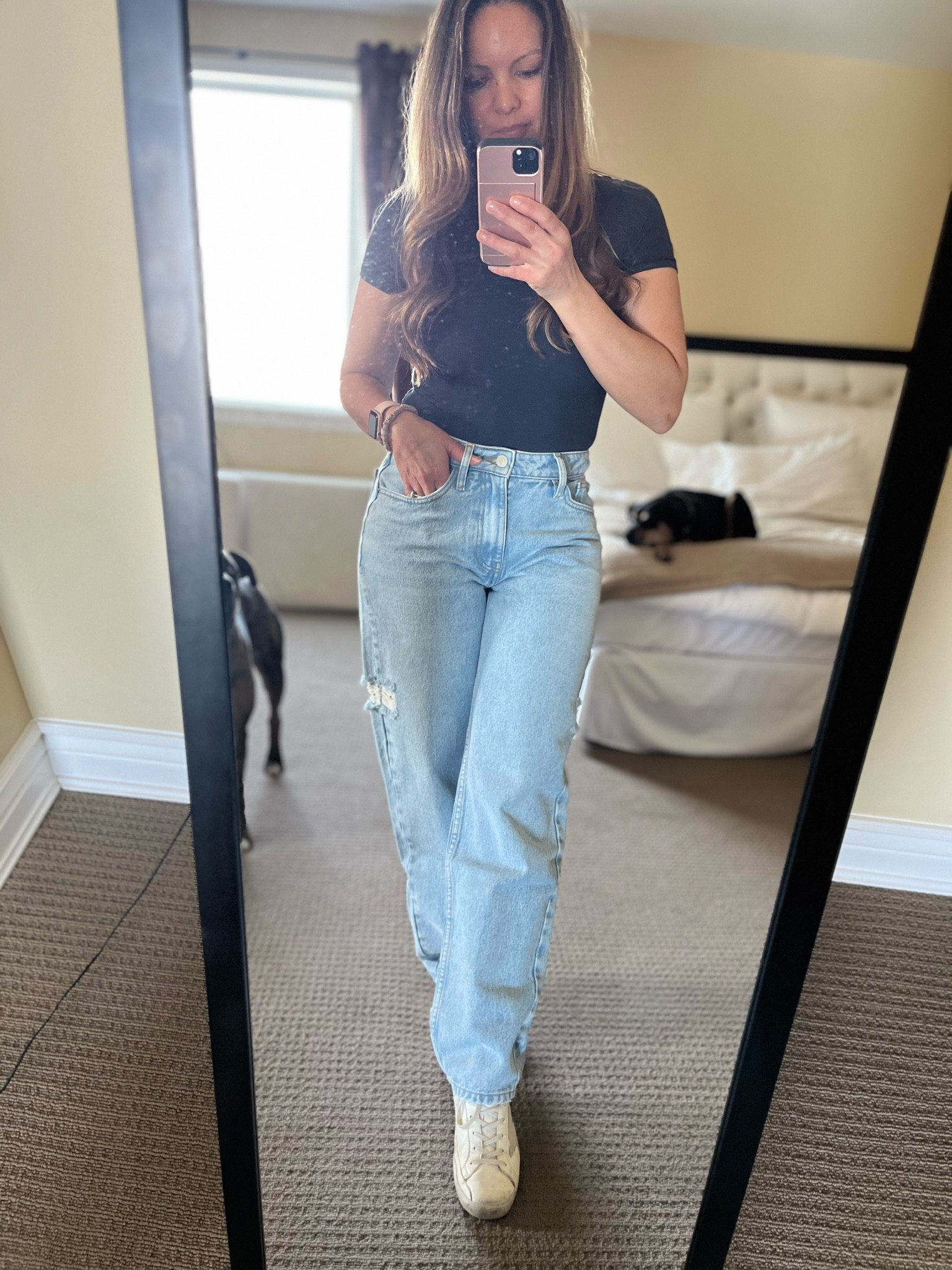 These Amazon Jeans are comfy and perfect for spring!

#LTKstyletip #LTKover40 #LTKmidsize