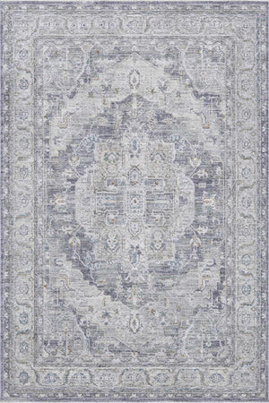 Ulubey Distressed Gray Area Rug | Boutique Rugs