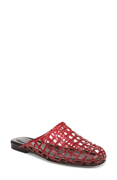 Vince Barcelona Jelly Cage Mule in Poppy Red at Nordstrom, Size 7 | Nordstrom