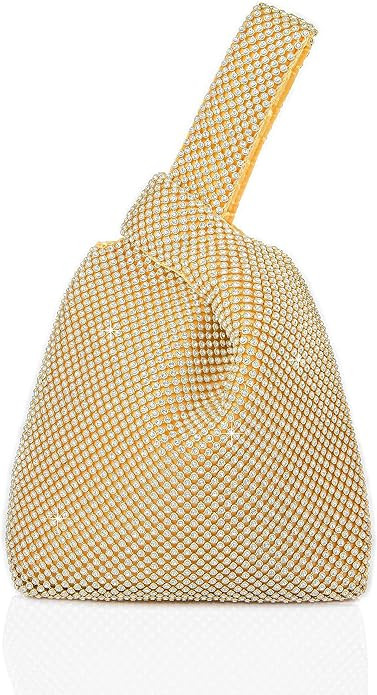 BABEYOND Women's Rhinestone Clutch Evening Bags Sparkly Glitter Triangle Purse for 1920s Party Pr... | Amazon (US)