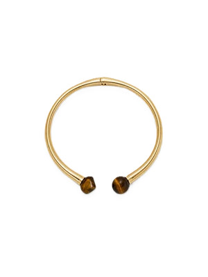 Tiger’s Eye Open Collar Necklace | Veronica Beard