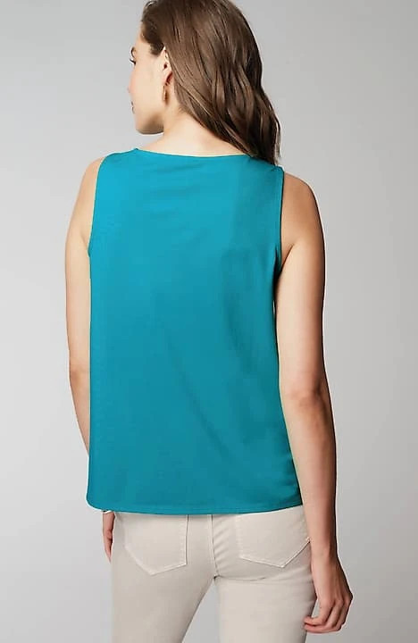 Pima-Stretch Knit Tank | J. Jill