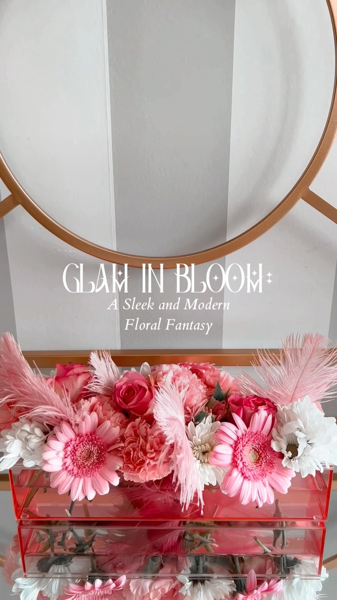 I may not have had the pleasure of meeting you, but who could live without a sprinkle of pink in their life? I’m all for embracing each season's unique palette, but pink has stylishly stolen my heart—it’s my new black! I find immense joy in transforming something beautiful into an absolute eye-catcher. Just a sprinkle of creativity, and voilà—sometimes it’s so effortless and incredibly rewarding!
I discovered this enchanting mixed bouquet at a quaint grocery store and matched it with a striking pink acrylic vase (I own the clear one, but seeing it in pink… oh, it was irresistible! 😉Unfortunately, now it’s out of stock so I’ll link the clear vase because you can get the same look with that , and keep you posted on the pink!) To elevate the glam, I added pink ostrich feathers. Creating a captivating arrangement is as simple as mixing up the colors. The feathers may get a tad damp, but a bit of air, a fluff, and they’re ready for their next grand entrance!

#LTKhome