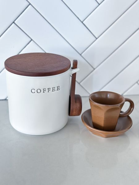 Espresso Mug - Coffee Canister 

#coffee #espresso #mug #neutralhome 

#LTKhome