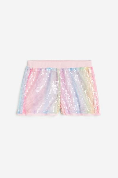 Sequined Pull-on Shorts | H&M (US + CA)