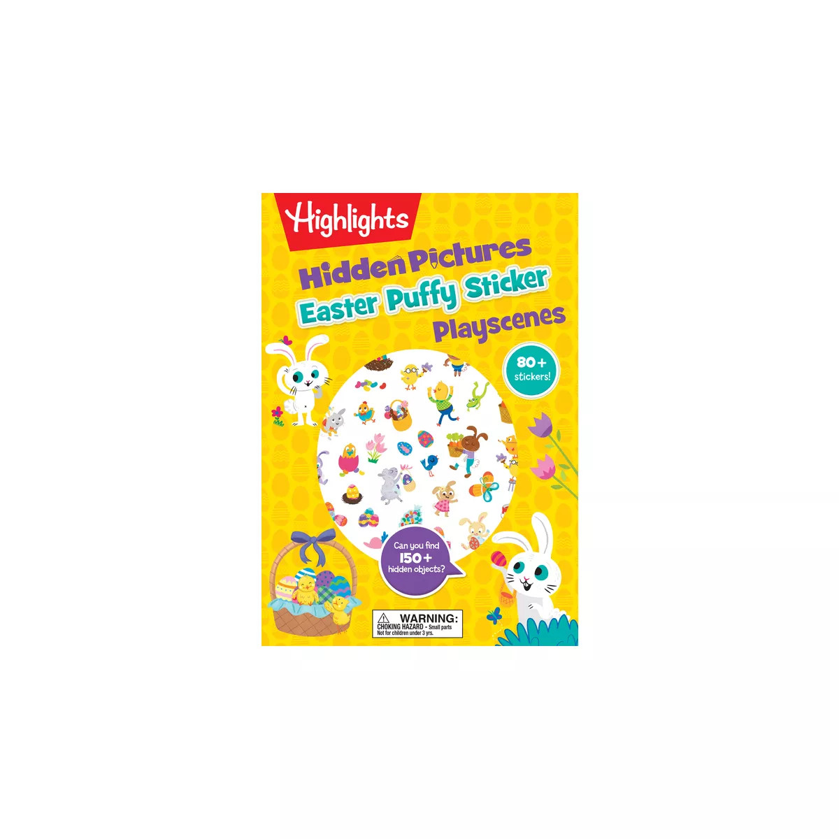 Easter Hidden Pictures Puffy Sticker Playscenes - (Highlights Puffy Sticker Playscenes) (Paperbac... | Target