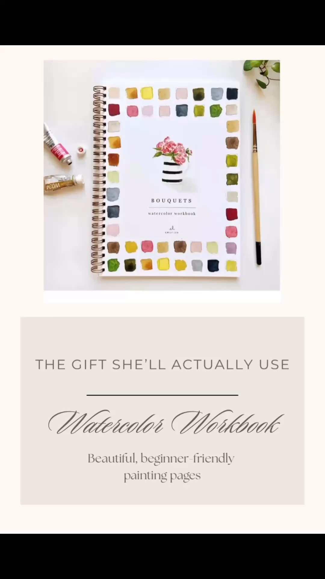 If you’re trying to spend less time on your phone, this is such a good place to start.

A beginner-friendly watercolor workbook focused on flowers and bouquets—calm, creative, and easy to pick up anytime.

A small shift, but it changes the rhythm of your day.

Shop it here ↓


#LTKdayinmylife #LTKselfcare #LTKOver40