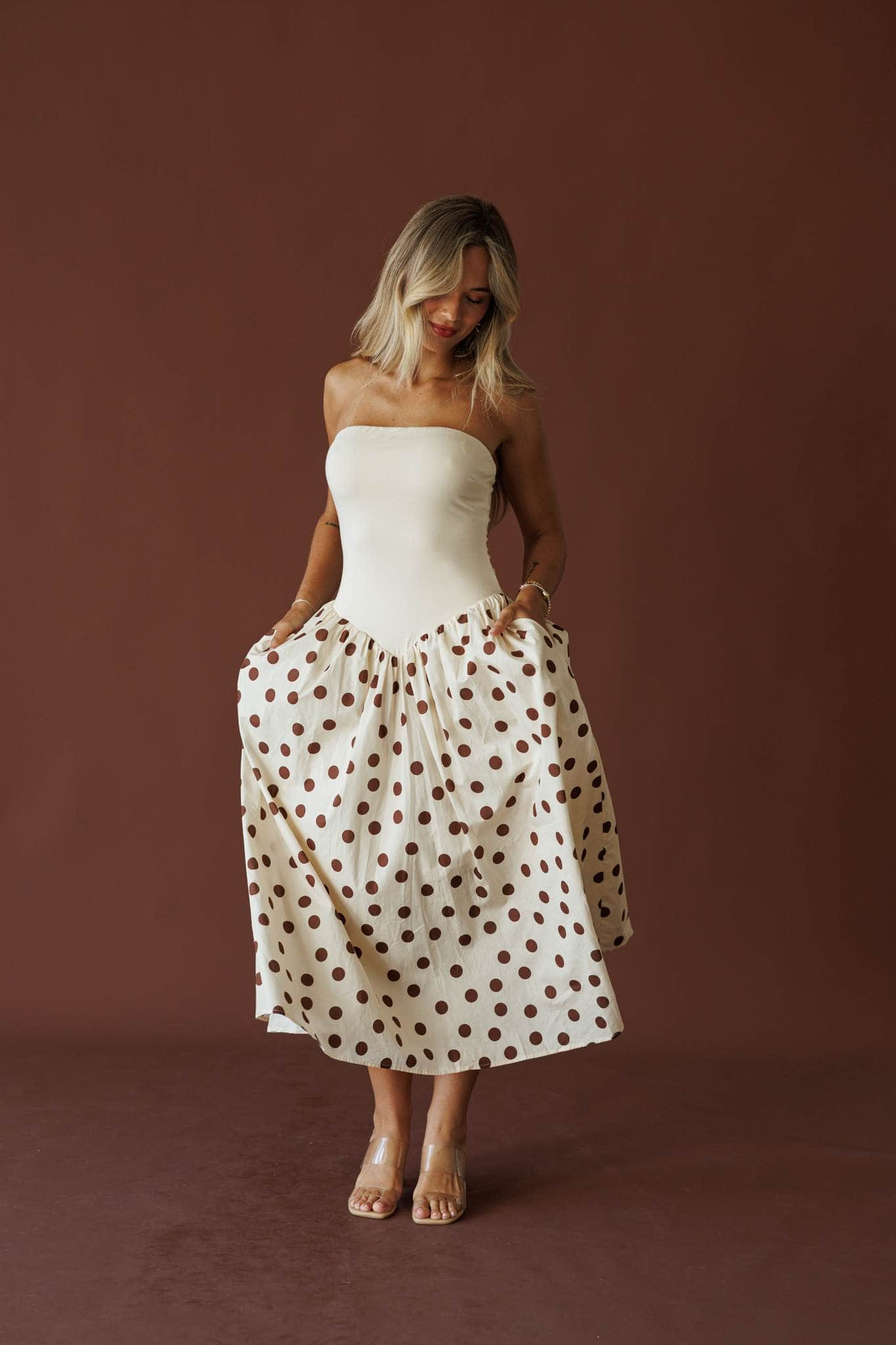 Spotted In Soho Dress | Lane 201 Boutique