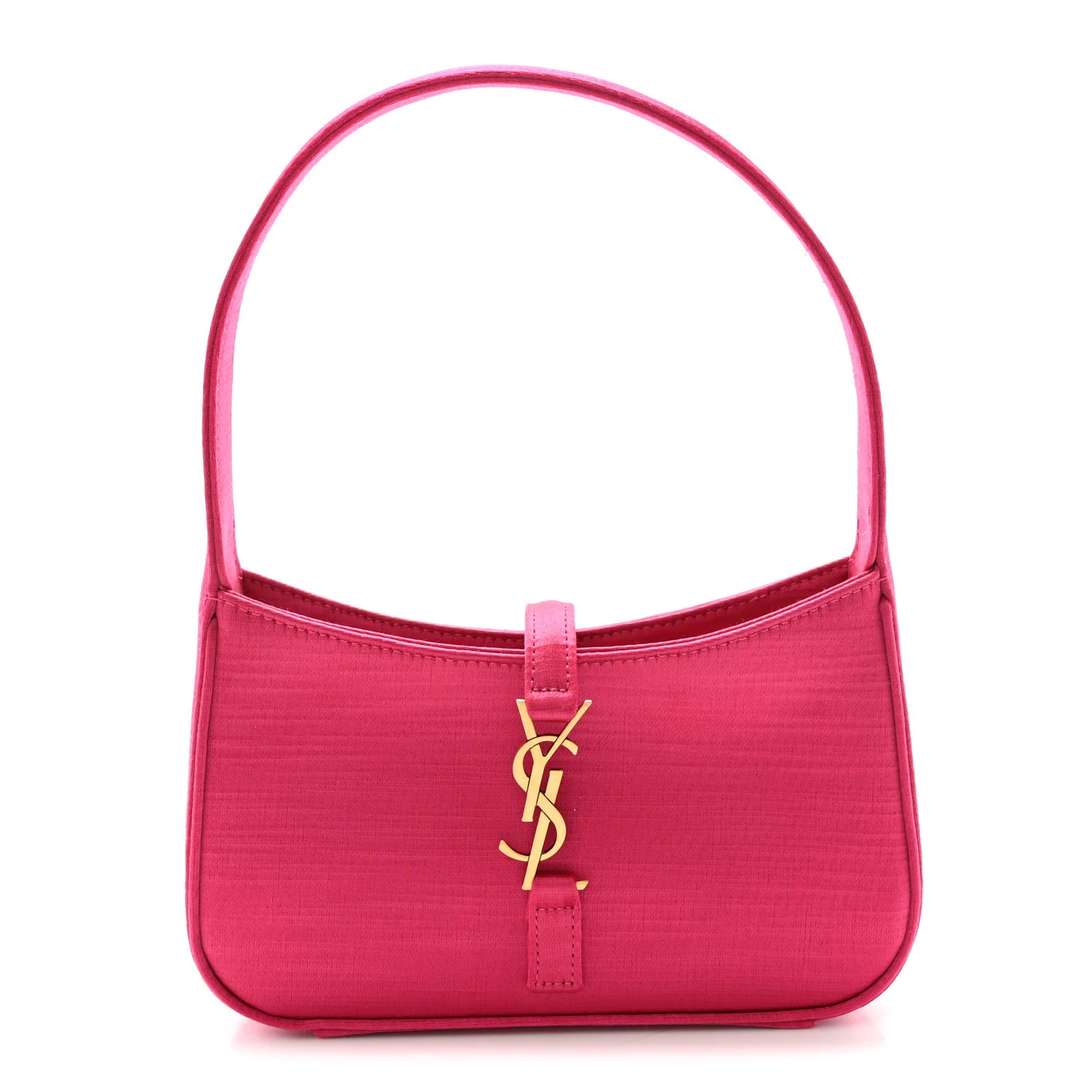 Satin Le 5 A 7 Mini Hobo Guava Pink | FASHIONPHILE (US)