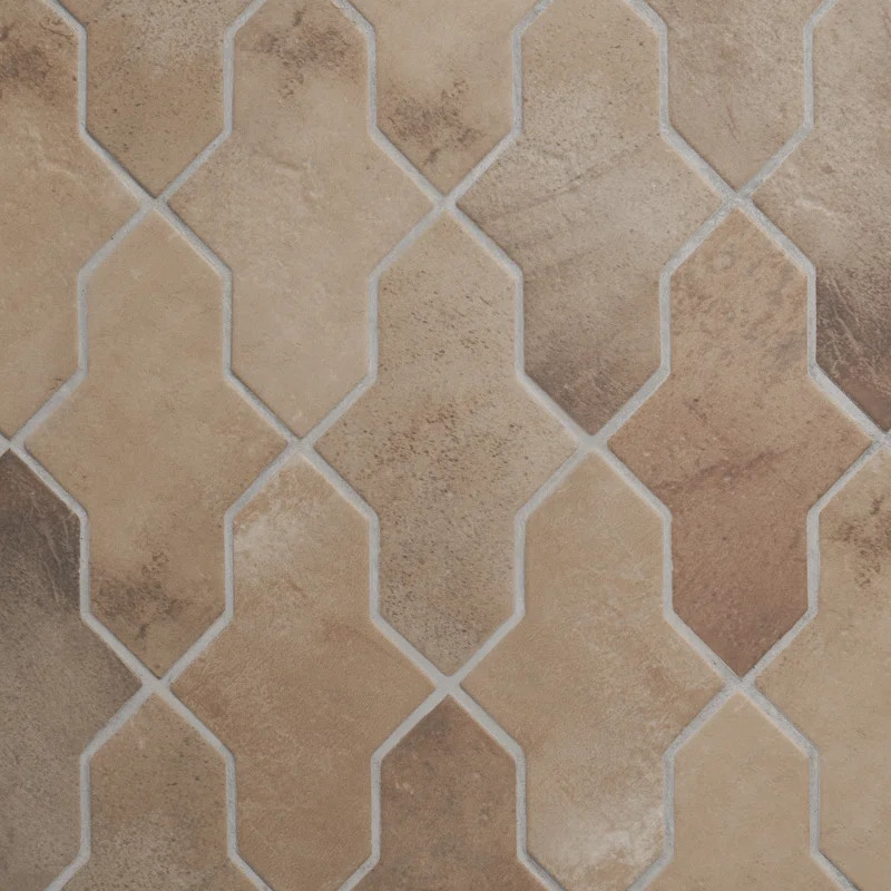 Sabbia Cruz 4.84 In. X 8.46 In. Terracotta Look Matte Porcelain Floor And Wall Tile (5.32 Sq. Ft.... | Wayfair North America