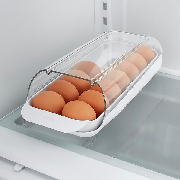 YouCopia FridgeView Rolling Egg Holder | The Container Store
