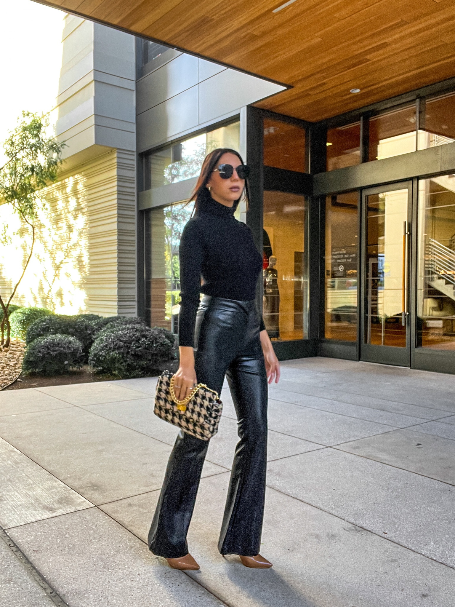 The faux leather flare pants that every woman needs in her closet this fall/winter from Amazon Fashion. They are such high quality and fit like a glove! 

#LTKstyletip #LTKfindsunder100 #LTKSeasonal