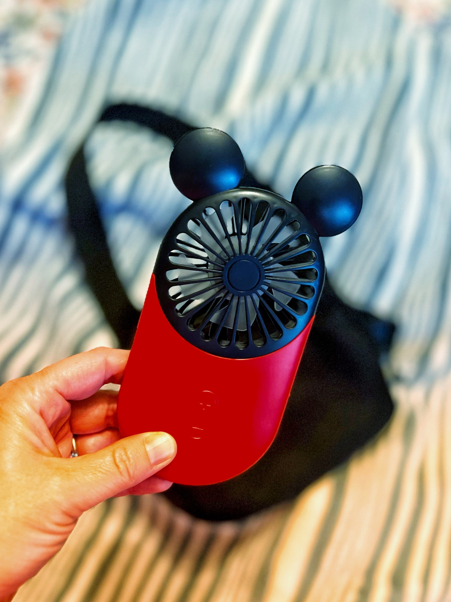 Will 100% be packing this adorable, rechargeable fan for our next Disney World trip ❤️ perfect for those hot summer days at a theme park

#LTKFindsUnder50 #LTKFamily #LTKTravel