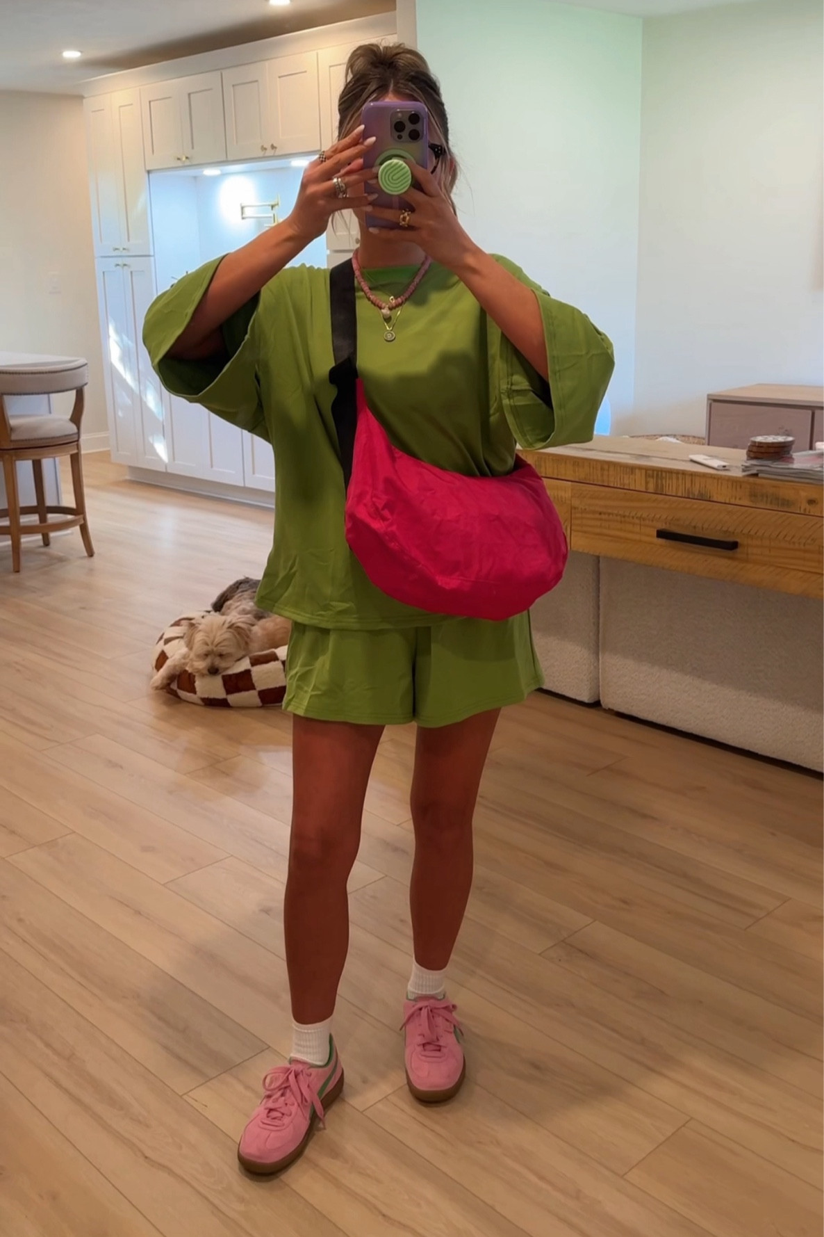 I sized up to a medium in this set! 

#LTKFindsUnder100 #LTKStyleTip #LTKFindsUnder50