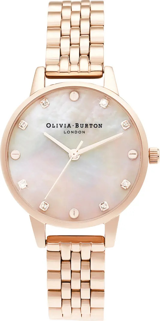 Screw Detail Bracelet Watch, 30mm | Nordstrom