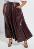 Faux Leather Maxi Skirt | Ashley Stewart