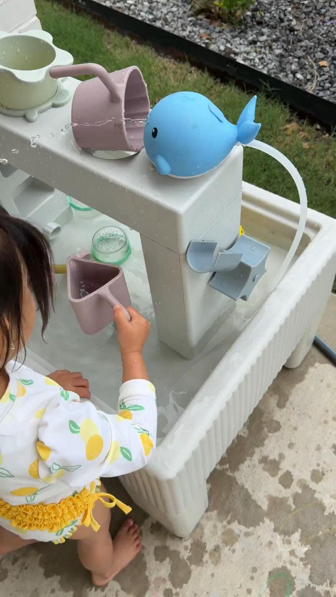Em’s water table we love so much! It’s aesthetic and pretty but she loves the different ways to play with it. Also linking her toddler swimsuit that’s UPF 50 fabric.

#LTKmomlife #LTKKids #LTKBaby