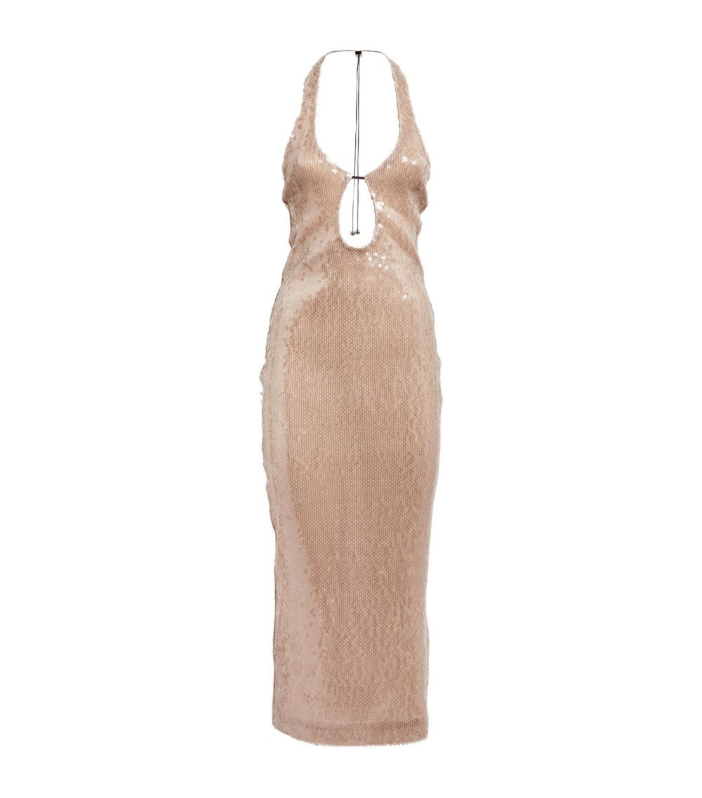 Sequinned Sola Midi Dress | Harrods