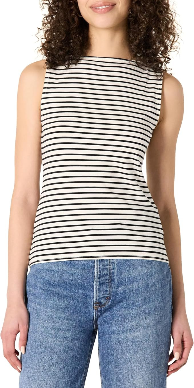 Amazon Essentials Women's Slim Fit Cotton Tank Top | Amazon (US)