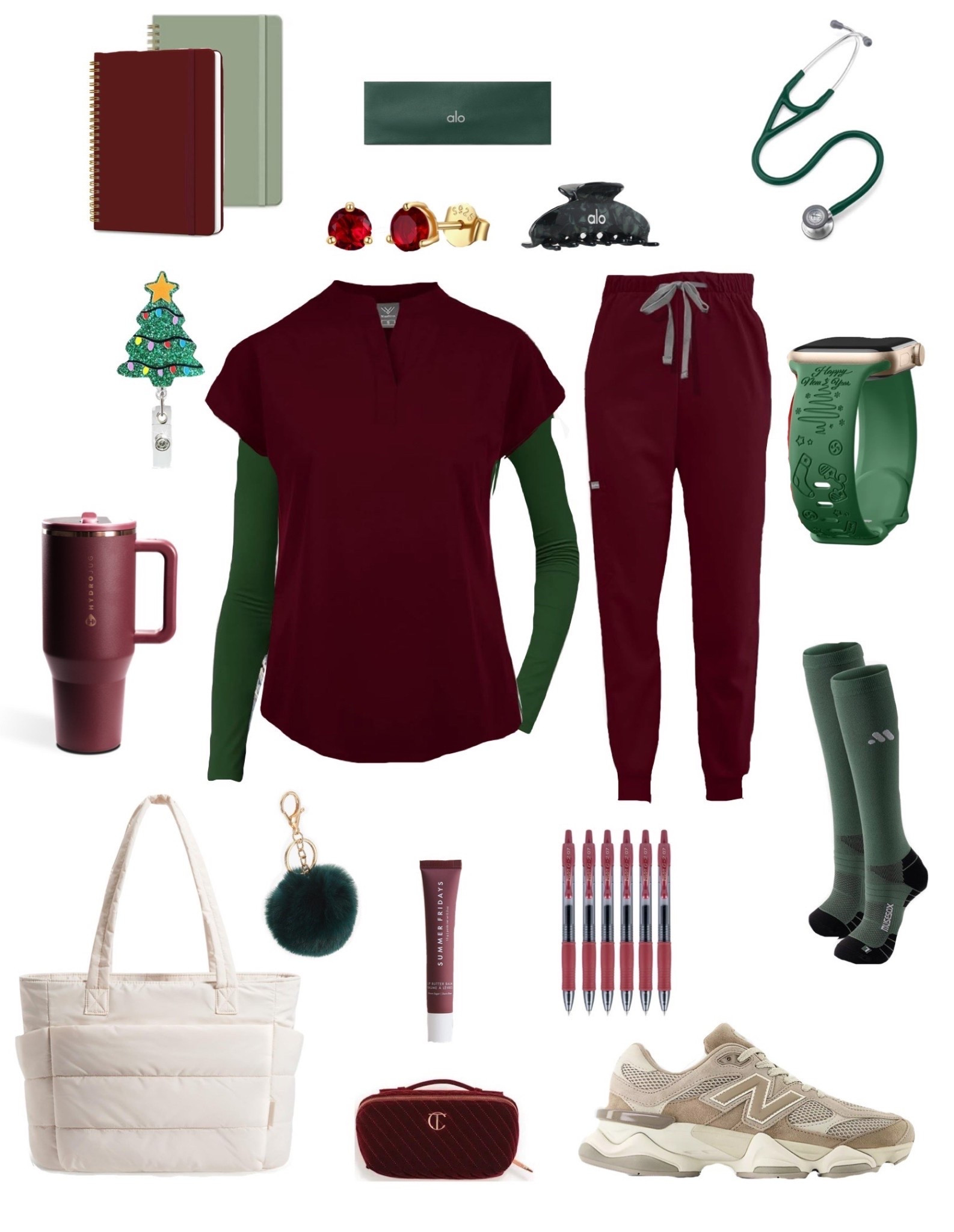 Christmas Scrubs look❤️💚

#LTKHoliday #LTKSeasonal #LTKWorkwear