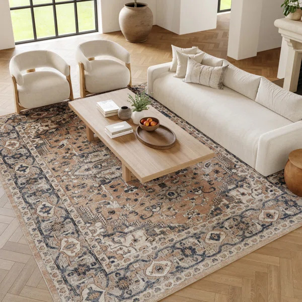 Jurado Oriental Beige/Gray Area Rug | Wayfair North America