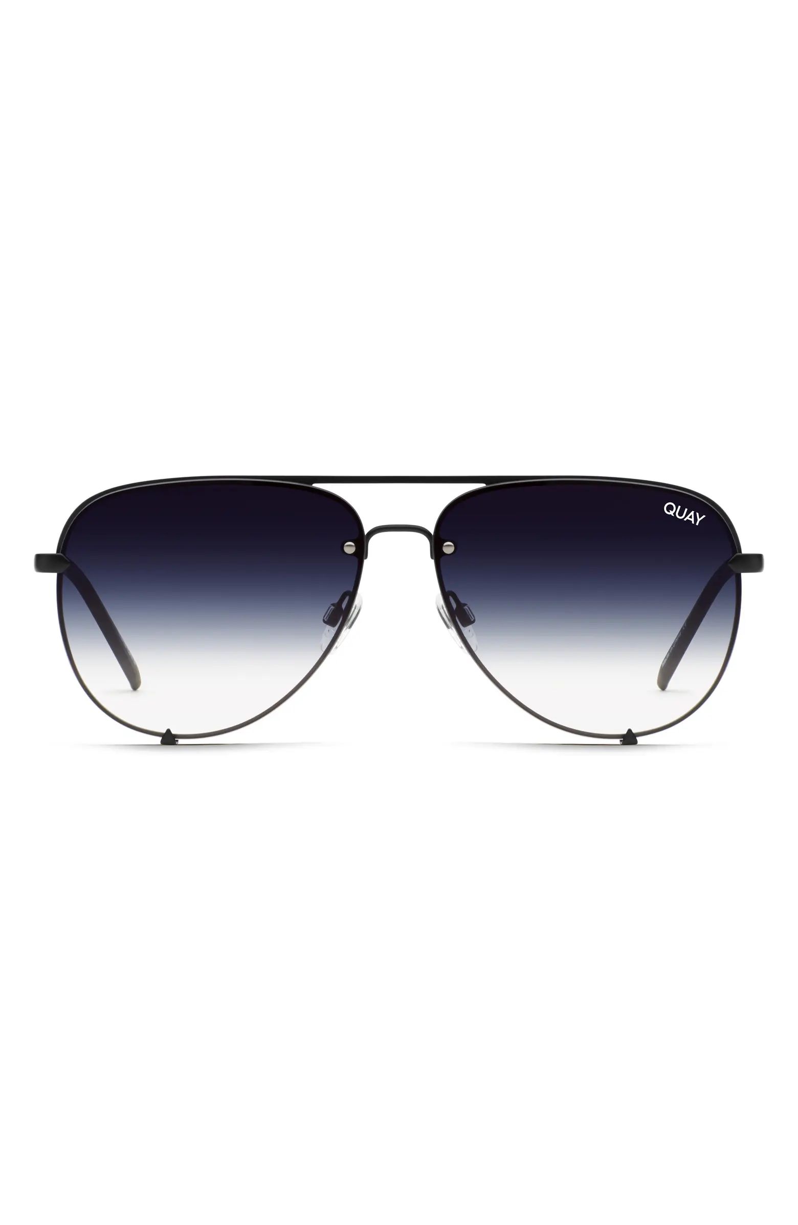 High Key Rimless 55mm Gradient Aviator Sunglasses | Nordstrom