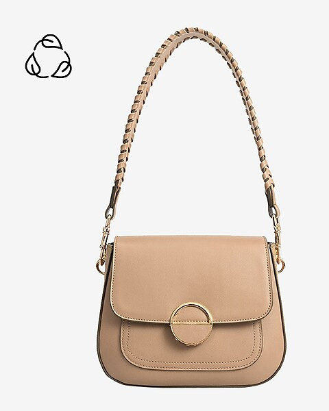 Melie Bianco Darlene Recycled Vegan Leather Shoulder Bag | Express