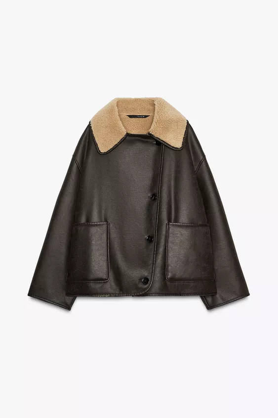 ZW COLLECTION DOUBLE-FACED JACKET | Zara US