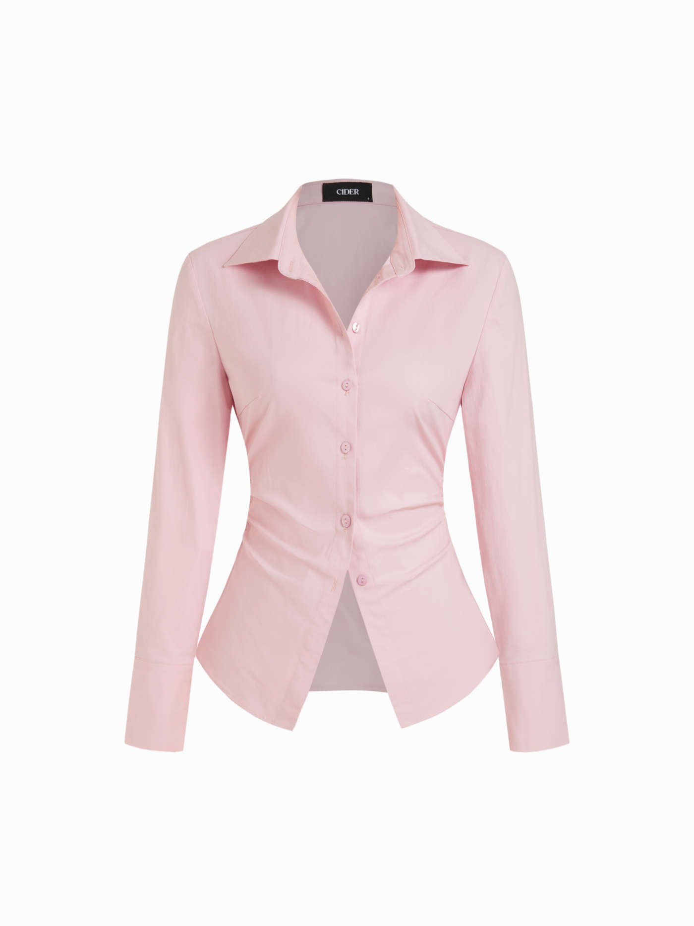 Polo Collar Texture Button Up Shirt CHF 32.90Hot | Cider