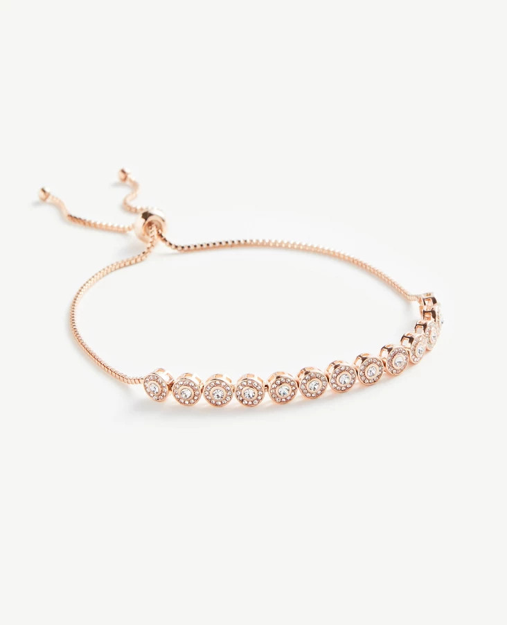 FLORAL PULL THROUGH BRACELET | Ann Taylor Factory