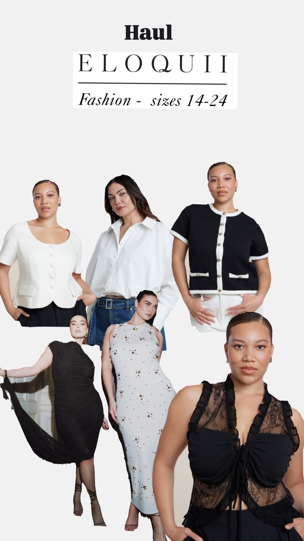 Plus Size B/W looks

#LTKMidsize #LTKPlusSize #LTKOver40