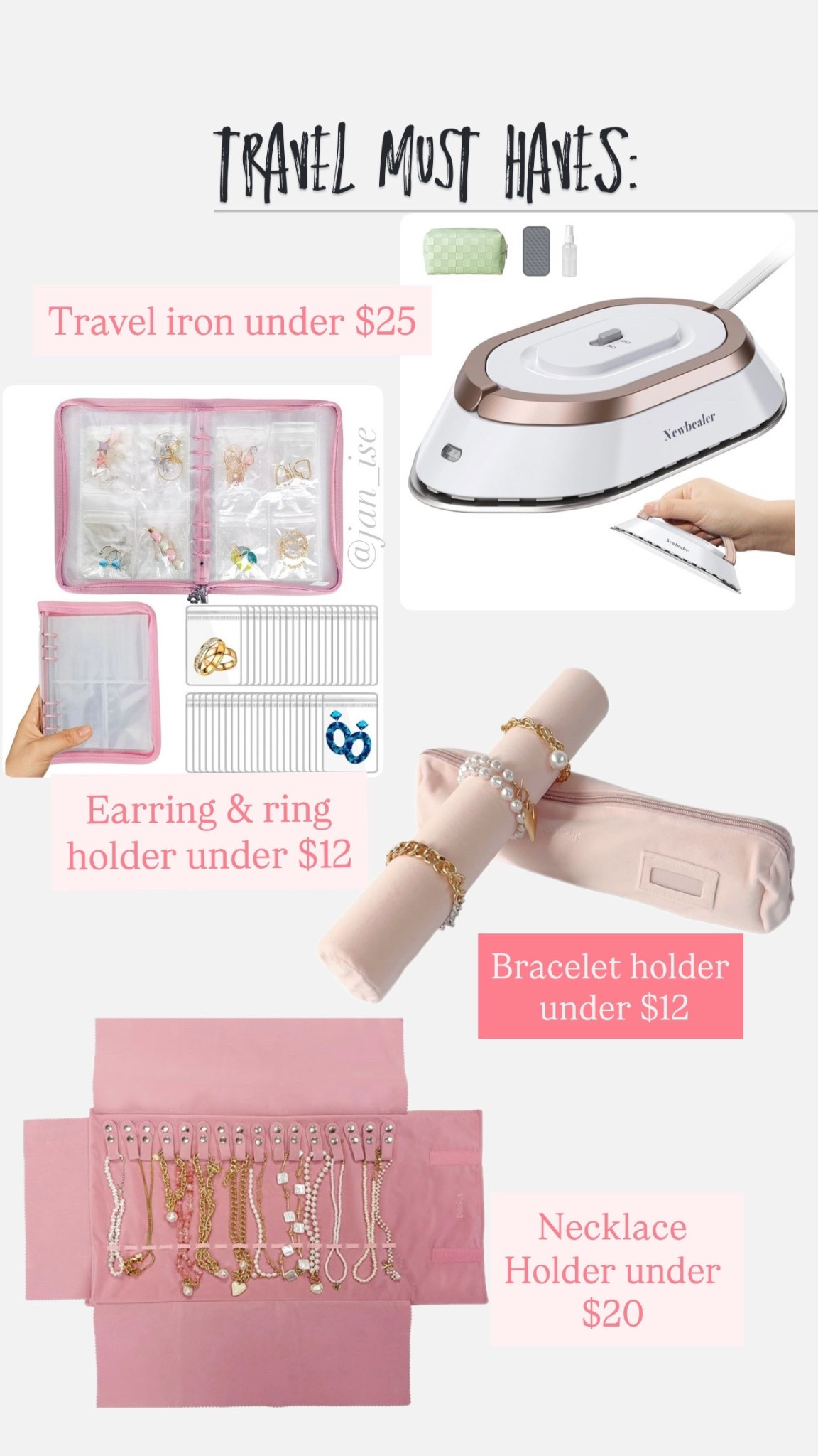Amazon Prime Day Deals: Travel MUST haves! These are definitely a MUST if you’re a jewelry & fashion lover!🩷🩷🩷

#LTKTravel #LTKSaleAlert #LTKStyleTip