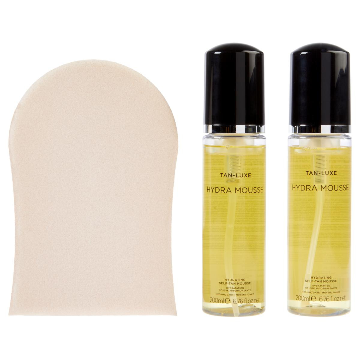 Tan-Luxe Hydra Mousse Self-Tan Mousse Duo - Medium/Dark - 8393305 | HSN | HSN