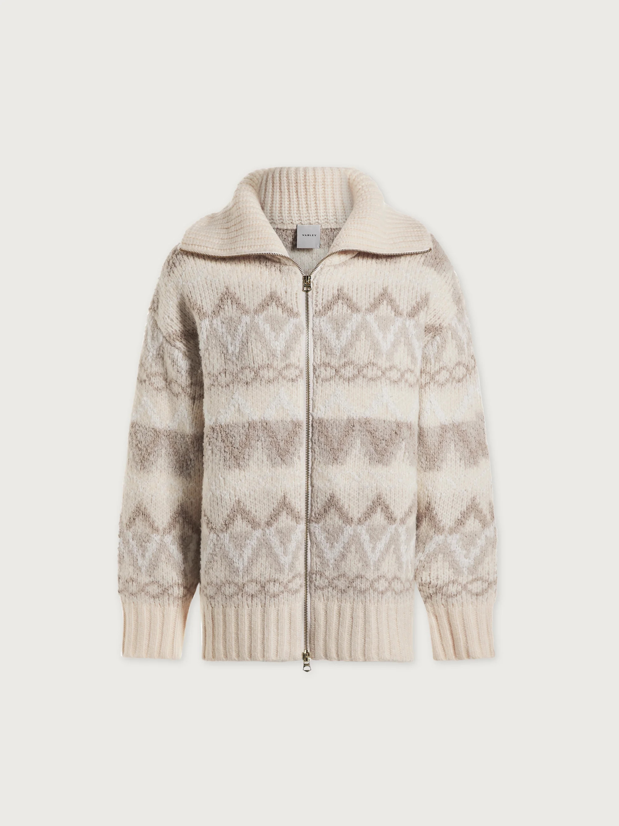 Brooke Fairisle Knit Jacket | VARLEY US | Varley US