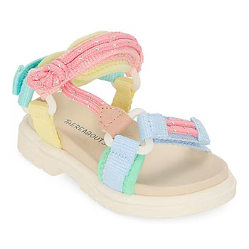 new!Thereabouts Toddler Girls Lil Emerson Strap Sandals | JCPenney