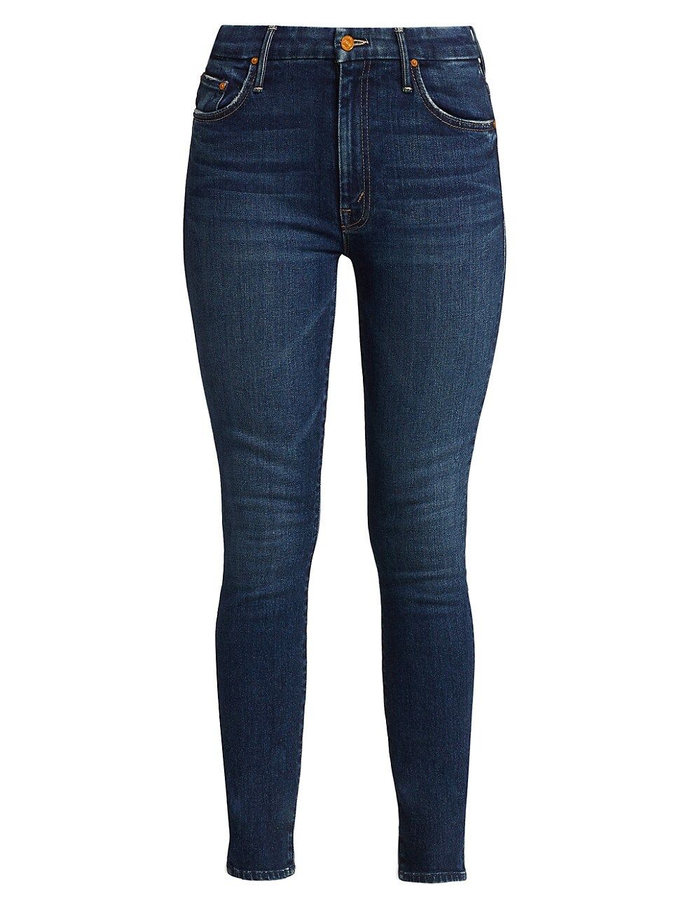 Mother Women's High-Rise Looker Skinny Jeans - Until Next Time - Size Denim: 34 | Saks Fifth Avenue