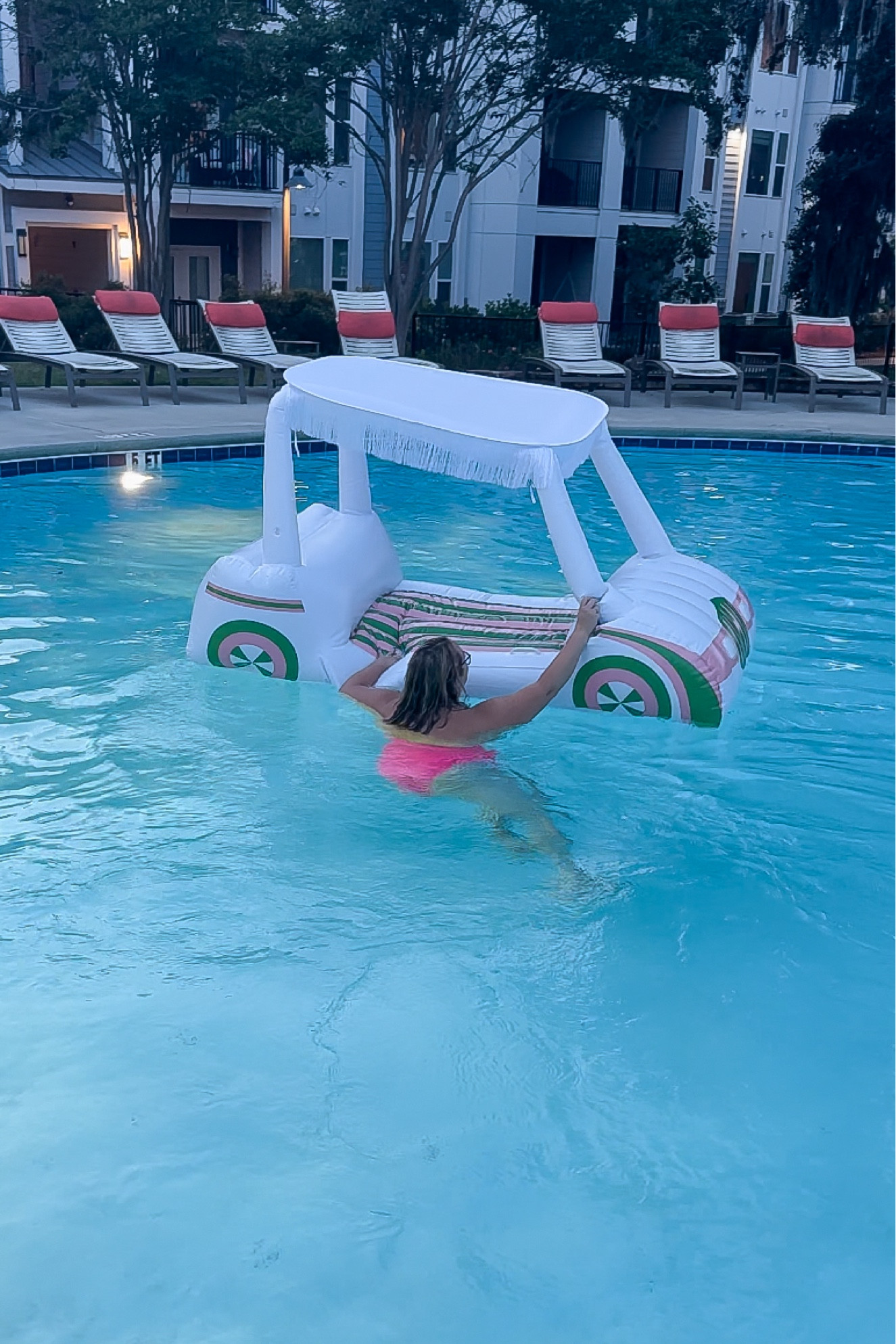 Golf cart float 😍

#LTKswim
