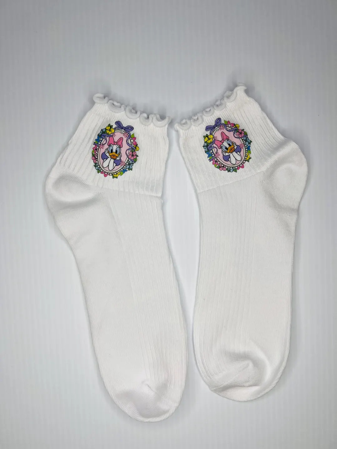 Daisy Floral Ruffle Socks | Etsy (US)