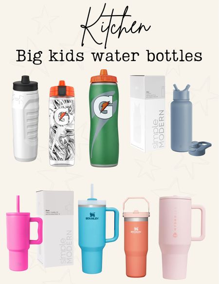 Big kid -teens and tweens water bottles

#LTKfamily #LTKhome #LTKSeasonal
